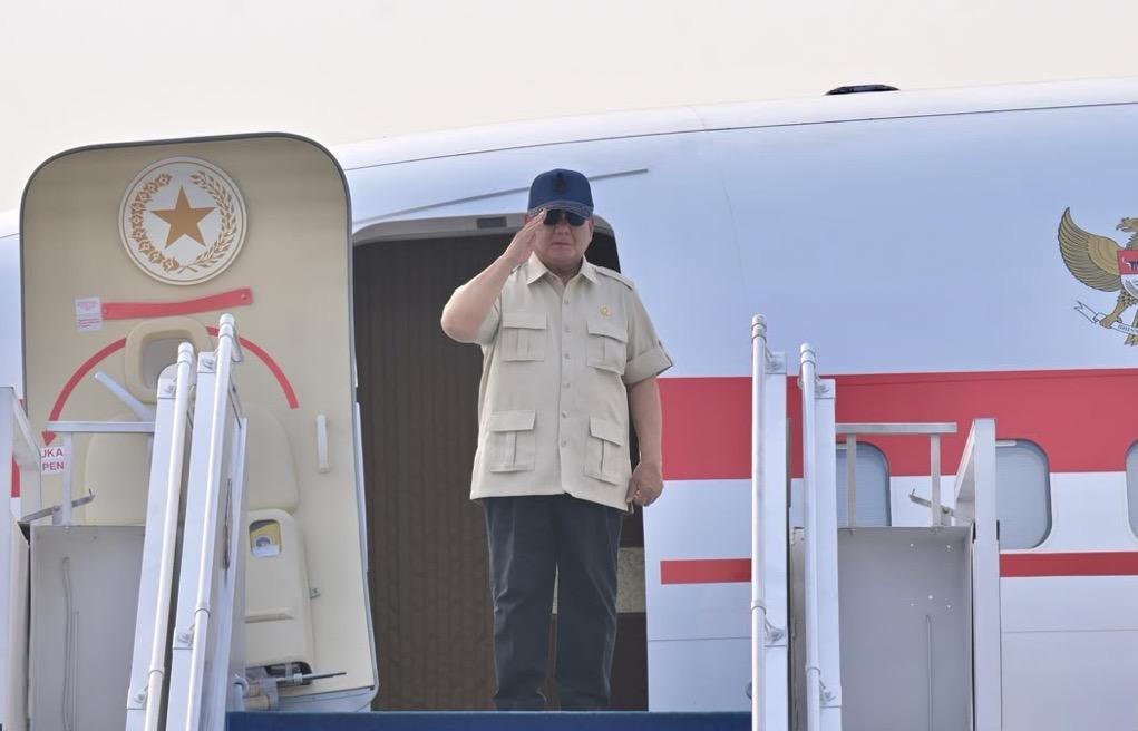 Prabowo Terbang ke Halmahera Tengah, Luncurkan Program Hilirisasi Rp180 Triliun