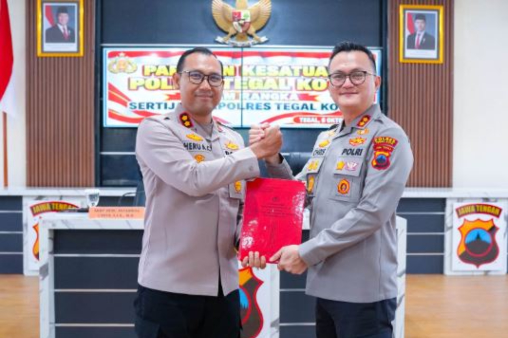 AKBP Christian Chrisye Lolowang Jabat Kapolres Tegal Kota, Gantikan AKBP Heru Antariksa