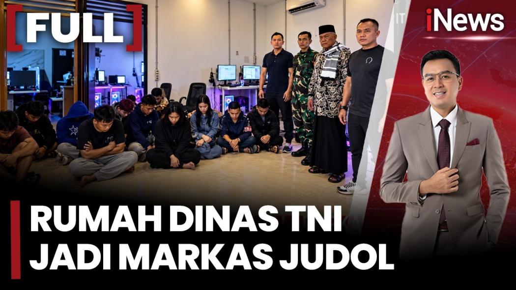 Bisnis Judi Online Ditemukan di Kompleks Perumahan TNI Cijantung, 11 Orang Ditangkap