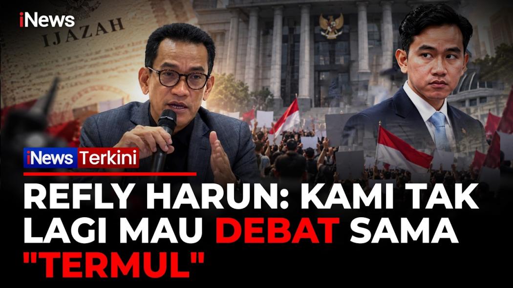 Sebut Tak Substantif, Refly Harun Enggan Buang Energi Debat dengan 