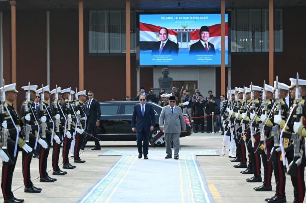 Prabowo Antar Langsung Kepulangan Presiden Mesir El-Sisi di Halim Perdanakusuma