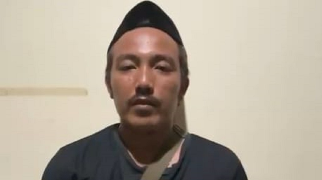 Aji Cahyono yang Bawa Golok saat Bubarkan Ibadah Gereja GKPI di Tangerang Jadi Tersangka