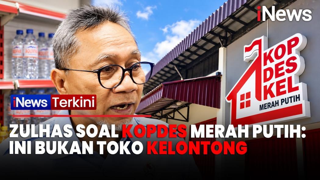 Zulhas Tegaskan Kopdes Merah Putih Bukan Warung Kelontong, Harus Jadi Penggerak Ekonomi Desa