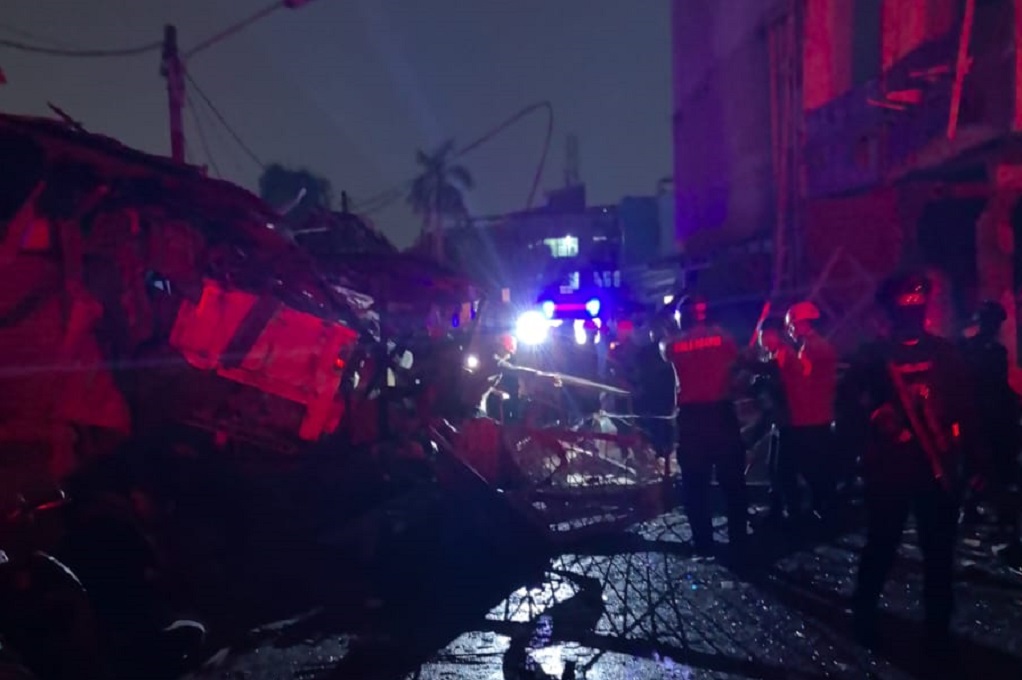 Breaking News: Ledakan di Pasar Cimanggis Tangsel, Ada Korban