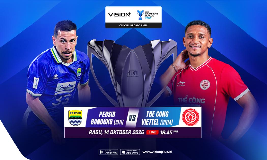 Cara Nonton Link Live Streaming Persib vs Viettel FC di ACL Two Malam Ini