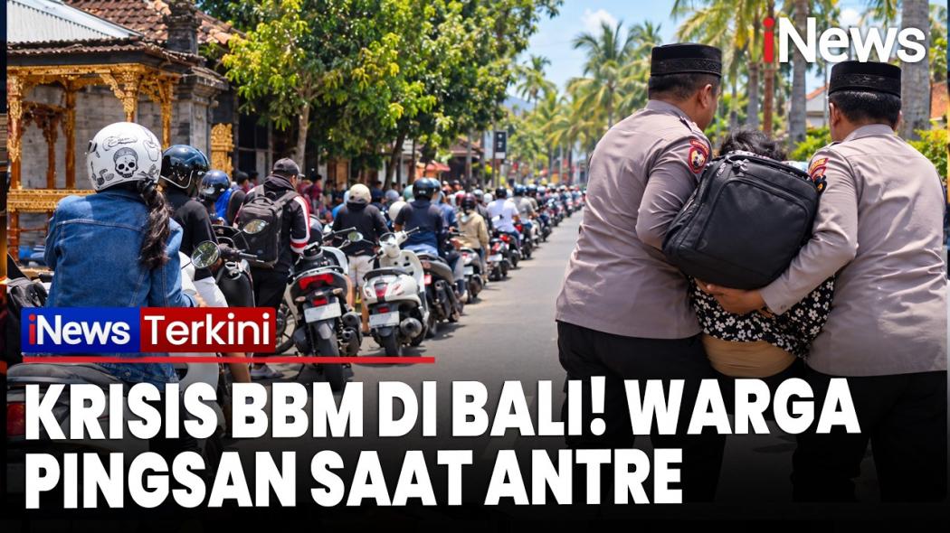 Antre BBM Berjam-jam di Bali, Sejumlah Warga Kelelahan hingga Pingsan dan Dilarikan ke RS