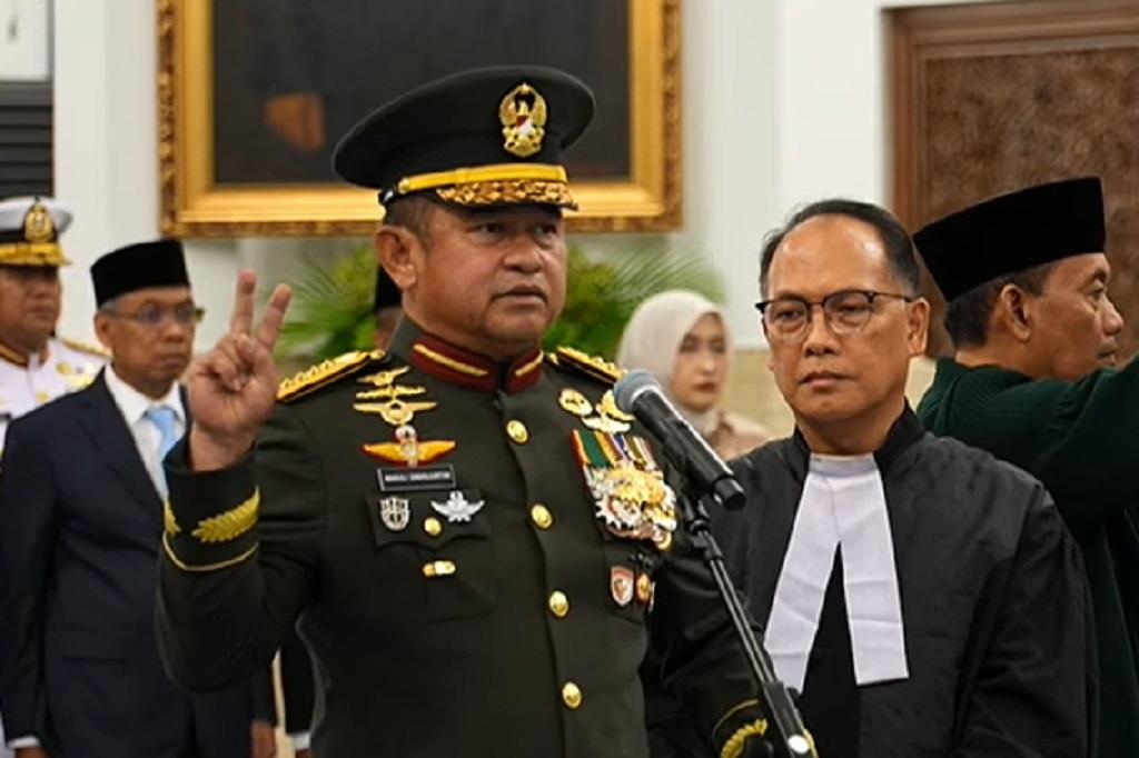 Prabowo Lantik Jenderal Maruli Simanjuntak Jadi Wakil Panglima TNI