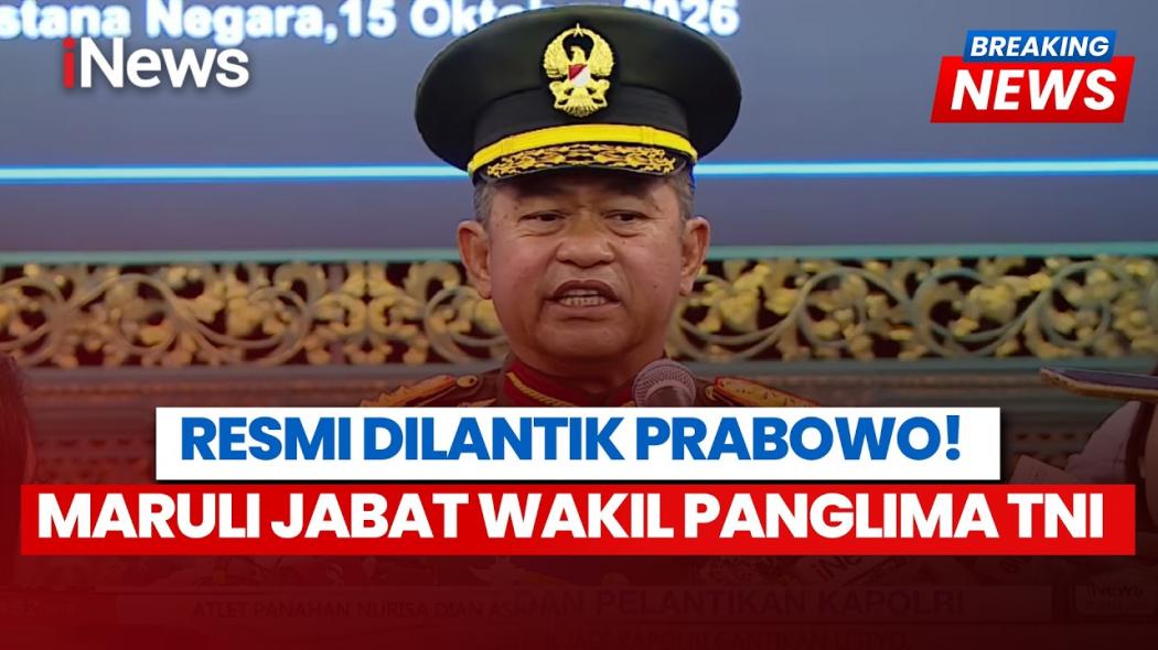 Jenderal Maruli Simanjuntak Dilantik Jadi Wakil Panglima TNI Merangkap Kepala BNPP dan Daerah Terpencil  