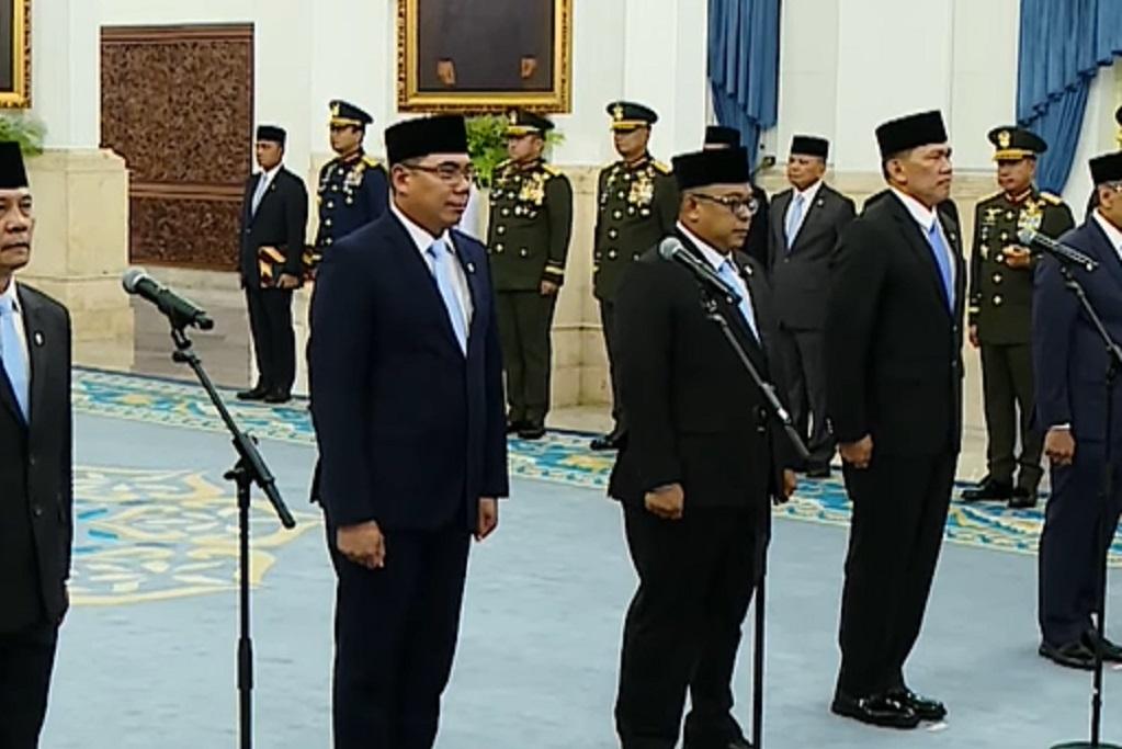 Prabowo Lantik Alim Setiawan Slamet Jadi Wamentan, Maulana Bungaran Wamen Imipas