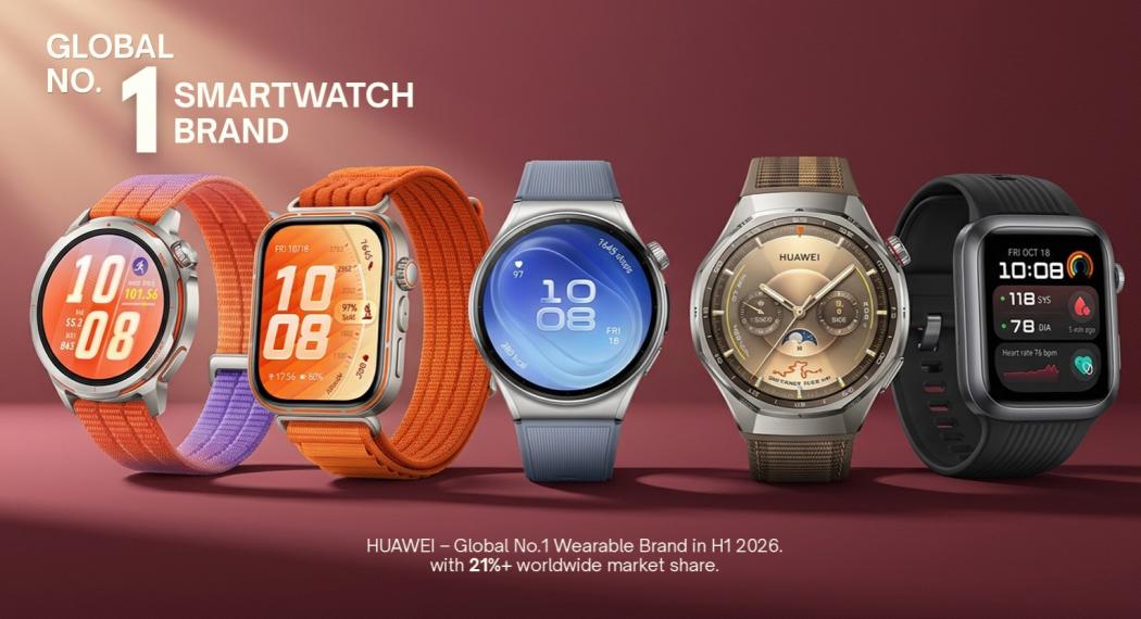Mengenal Lini Smartwatch HUAWEI, Merek Smartwatch Nomor 1 di Dunia dengan Teknologi Manajemen Kesehatan dan Olahraga Terdepan