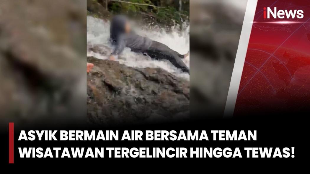 Tragis! Wisatawan Wanita Tewas Tergelincir di Air Terjun Lembah Harau