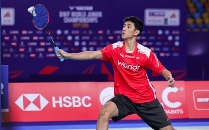  Rajai All Indonesian Final, Radithya Bayu Wardhana Juara BWF World Junior Championships 2026