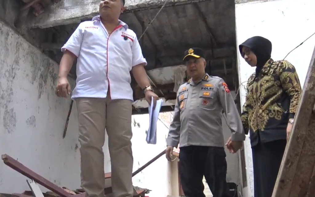 Rumah Pati Akpol Rusak Parah Imbas Proyek Tetangga, Kasusnya Mangkrak 4 Tahun