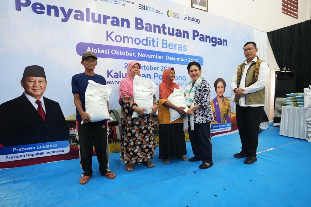 BULOG dan DPR RI Luncurkan Bantuan Pangan Beras Tahap III, Berlanjut hingga Akhir 2026