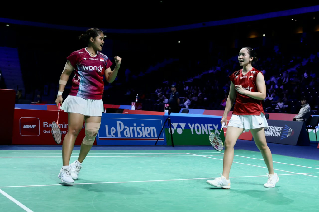 Hasil French Open 2026: Rachel/Febi Comeback Dramatis Taklukkan Wakil Hong Kong