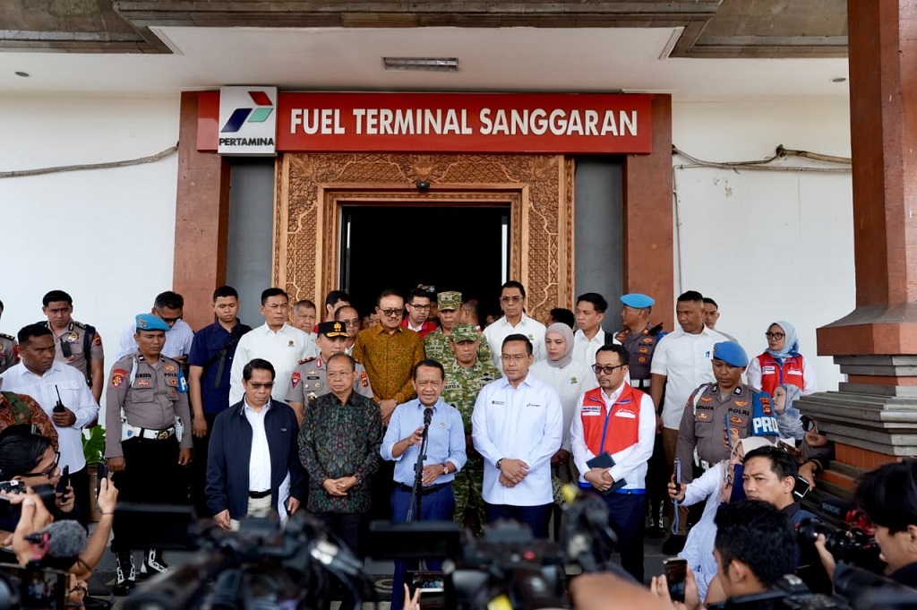 Sinergi Pemerintah dan Pertamina Percepat Pemulihan Distribusi BBM di Bali