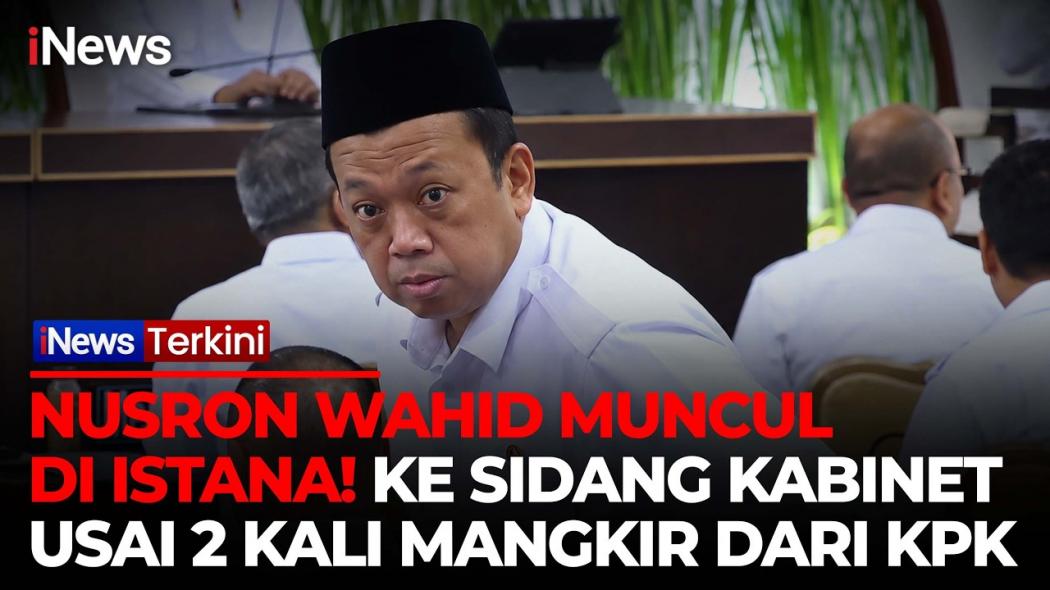 Di Tengah Sorotan KPK, Nusron Wahid Hadiri Sidang Kabinet Paripurna Dua Tahun Prabowo-Gibran