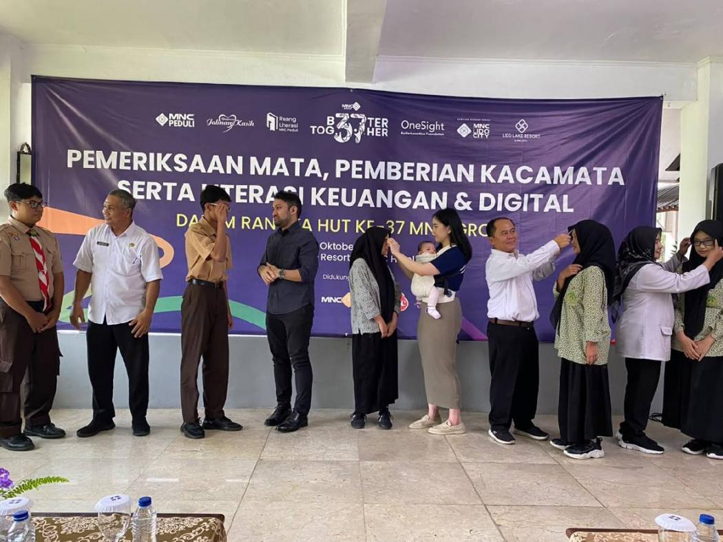 MNC Peduli Hadir di Cigombong, 500 Siswa Sekitar Lido City Dapat Manfaat