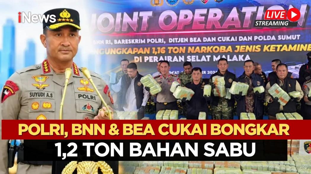 Penyelundupan 1,16 Ton Ketamin Senilai Rp1,85 Triliun Digagalkan, 1 WN Taiwan Tersangka