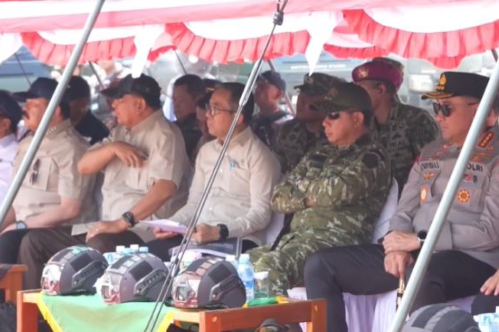 Panglima TNI Tinjau Penertiban Tambang Emas Ilegal PT KEL di Nabire Papua Tengah