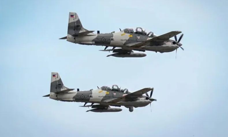 2 Pesawat Tempur Filipina Tabrakan di Udara, 4 Pilot Tewas