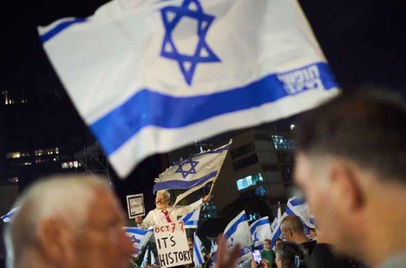 Ribuan Orang Demo Tolak Netanyahu Jelang Pemilu: Israel Belum Pernah seperti Ini!