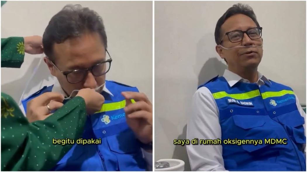 Klarifikasi Lengkap Menkes Budi soal Tuduhan Pakai Tabung Oksigen gegara Tak Kuat Asap Karhutla 