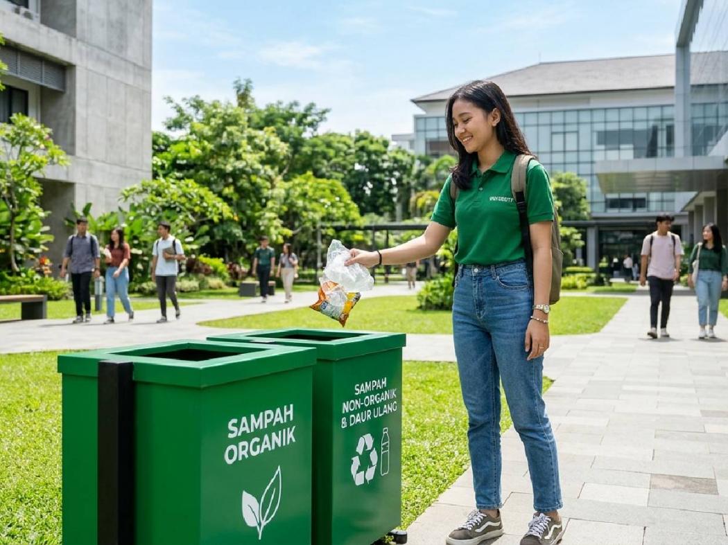 Tak Cukup Didaur Ulang, Sampah Kampus Perlu Dikelola dengan Cara Ini