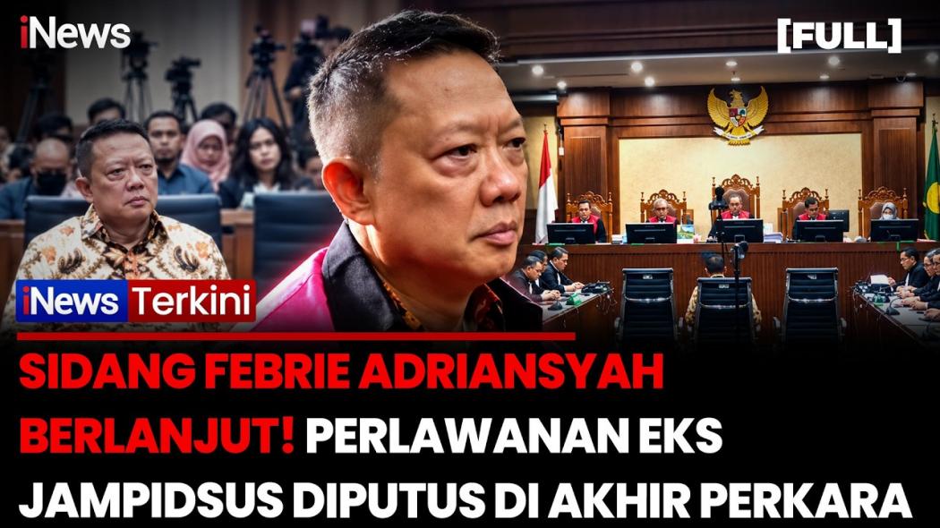 Putusan Sela PN Jakpus, Eksepsi Febrie Adriansyah Diputus di Akhir Perkara