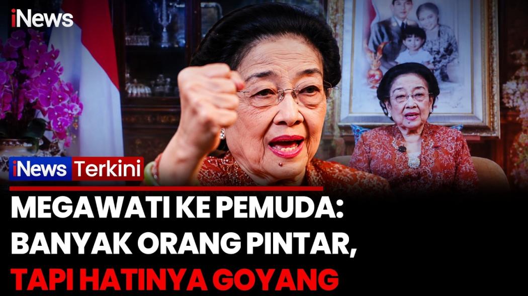 Megawati Soroti Orang Pintar yang Tak Berani Melawan Ketidakadilan