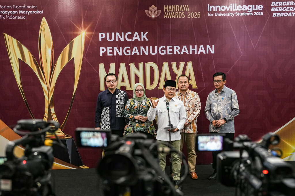 Apresiasi Para Pejuang Pemberdayaan, Menko Muhaimin Serahkan Mandaya dan Innovilleague Awards 2026