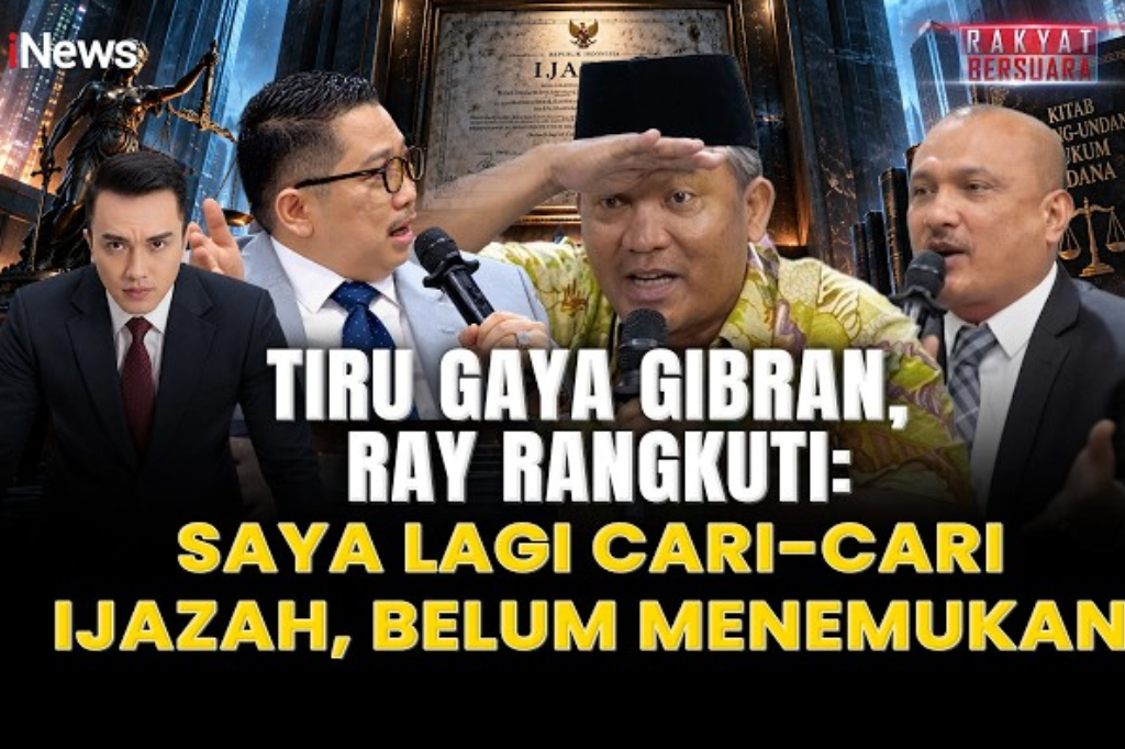 Ray Rangkuti Tiru Gimmick Gibran di Debat Pilpres 2024: Saya Lagi Cari-Cari Ijazah