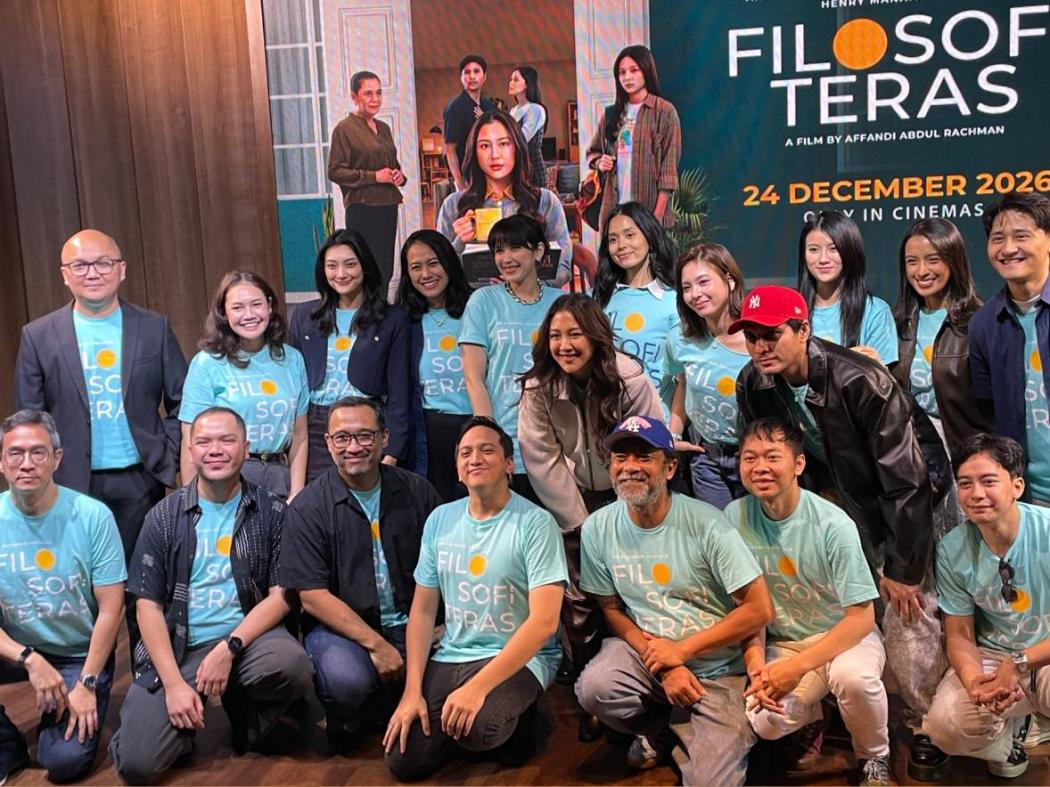 Bintangi Film Filosofi Teras, Sherina Munaf Belajar Stoisisme dari Gelas Kosong