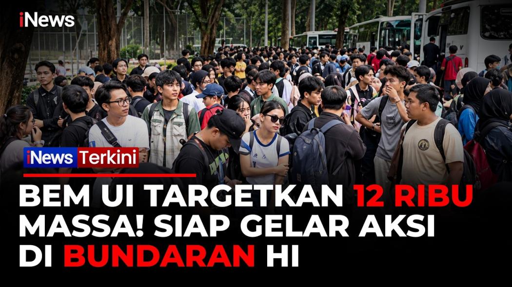 Ribuan Mahasiswa UI Bersiap Turun ke Jalan Gelar Aksi Unjuk Rasa di Hari Sumpah Pemuda