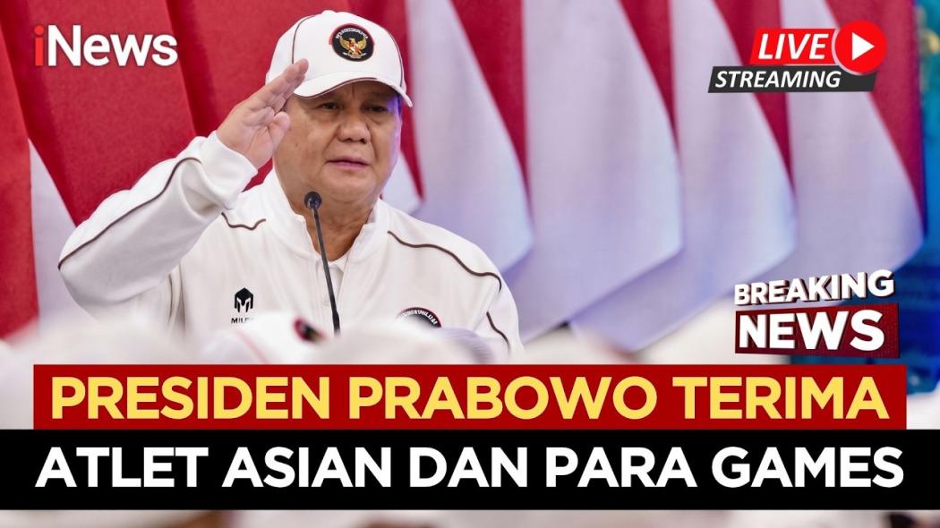 Prabowo Panggil Atlet Peraih Medali Asian Games dan Para Games ke Istana, Bonus Menanti