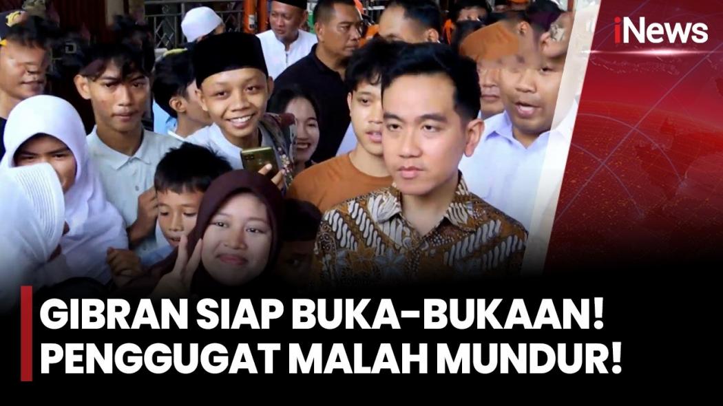 Gibran Siap Buka-bukaan Dokumen Pendidikan, Malah Penggugat Cabut Gugatan