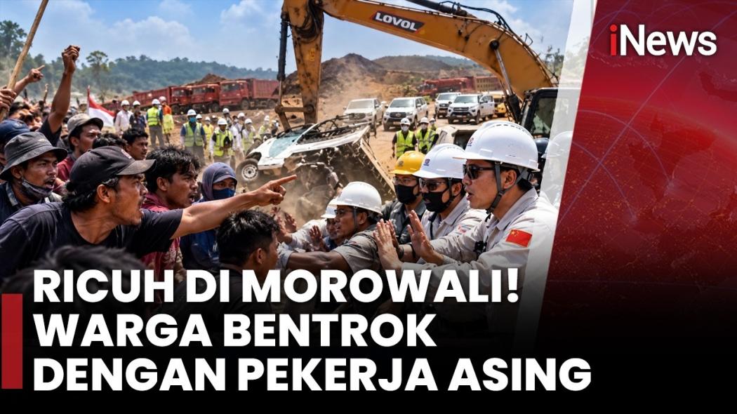 Bentrokan Warga dan Pekerja Asing di Morowali, Tiga Warga Tiongkok Ditetapkan Tersangka