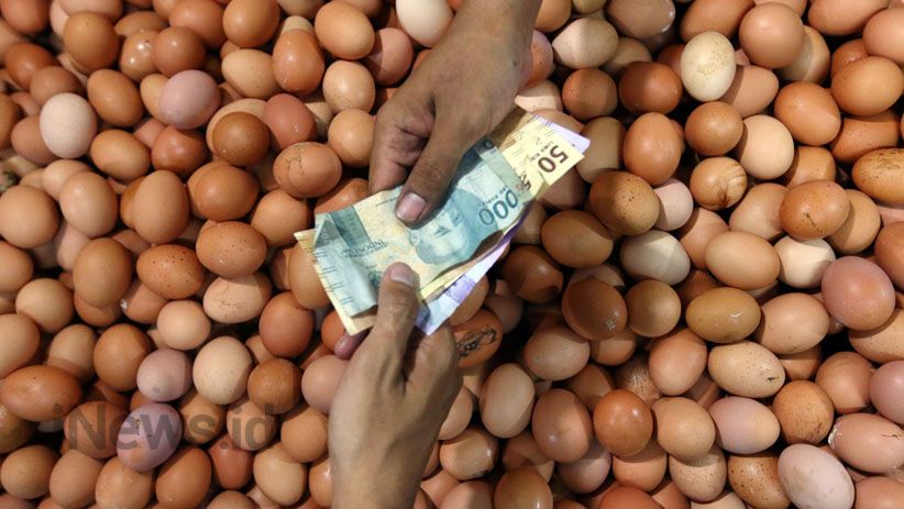 Ikut Melambung, Harga Telur di Bogor Pun Kini Rp30.000 per Kilogram