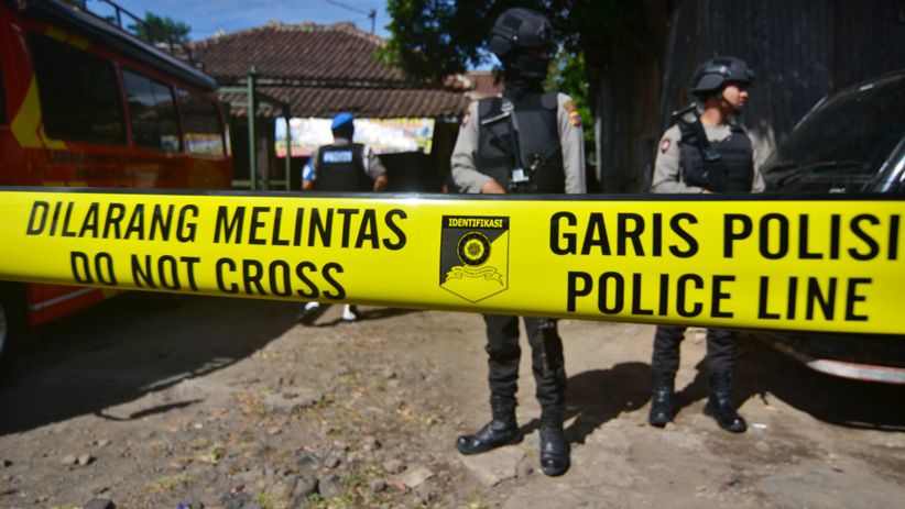 Densus 88 Geledah Kantor Penyandang Dana Organisasi Teroris di Soreang Bandung