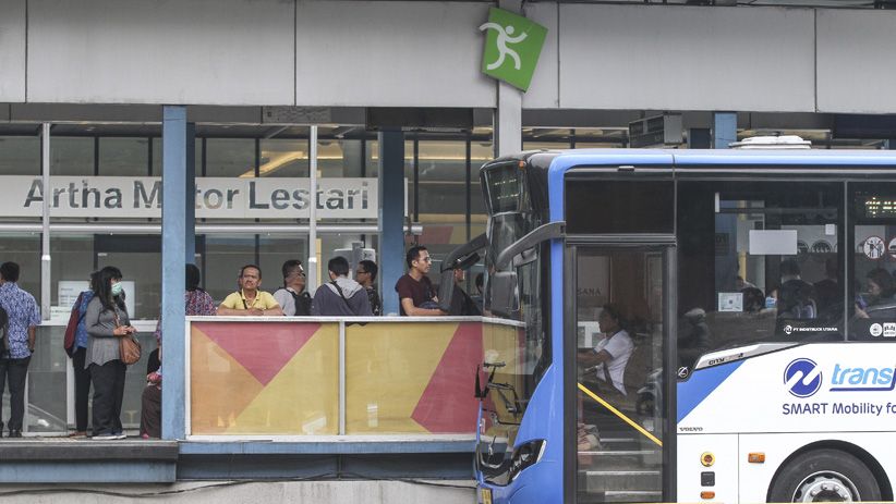 PSBB Transisi, Penumpang Transjakarta Naik 22 Persen