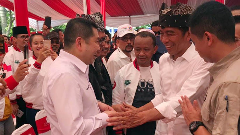 Dampingi Jokowi di Banyuwangi, HT: Dukungan Masyarakat Luar Biasa