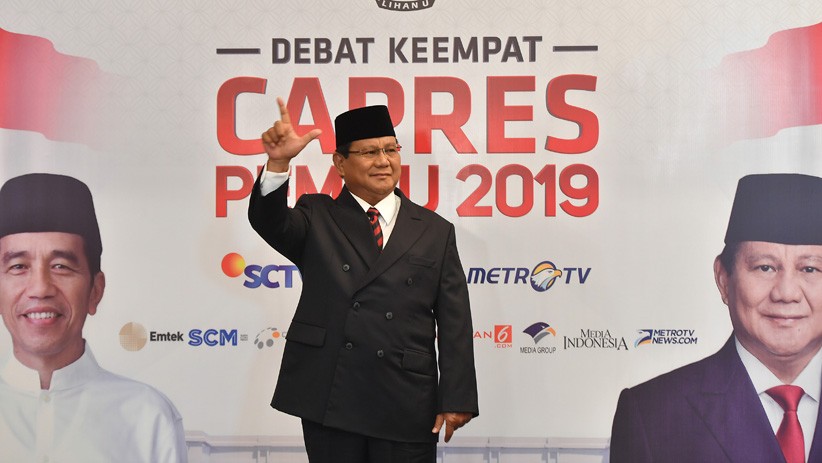 Prabowo ke Penonton Debat: Yang Ketawa, Kenapa Ketawa?