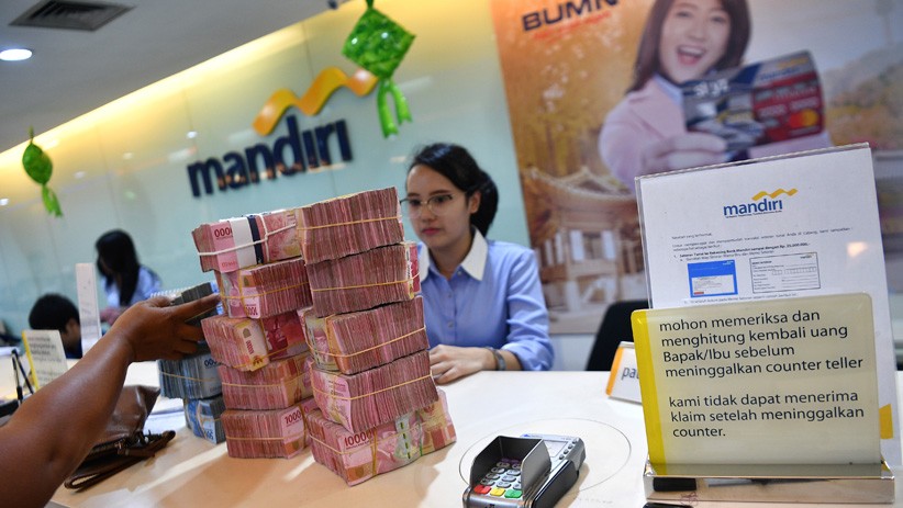 Bank Mandiri Raup Laba Bersih Rp17,1 Triliun Tahun Lalu
