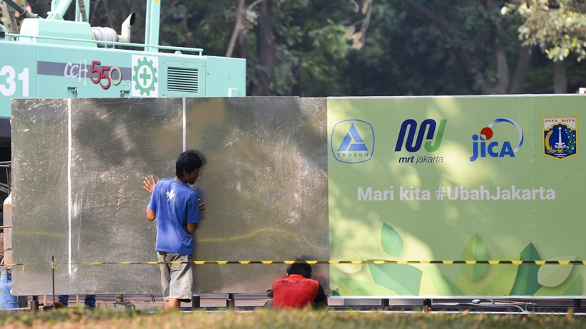 Proyek MRT, Jalur Lambat Medan Merdeka Selatan Ditutup 26 Agustus-9 September