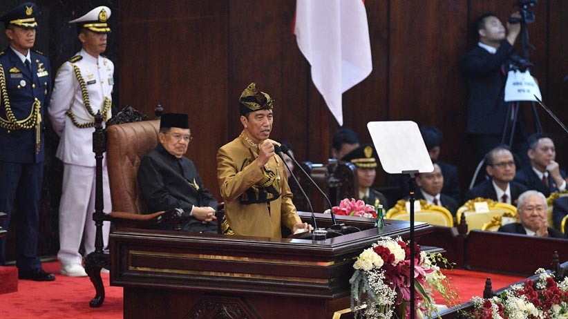 Pidato Kenegaraan Jokowi Paparkan Paradigma Baru Pemberantasan Korupsi