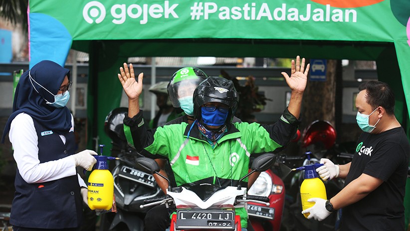 Kemenhub Pastikan Aturan Ojek Online Bawa Penumpang Tak Langgar Permenkes dan PSBB