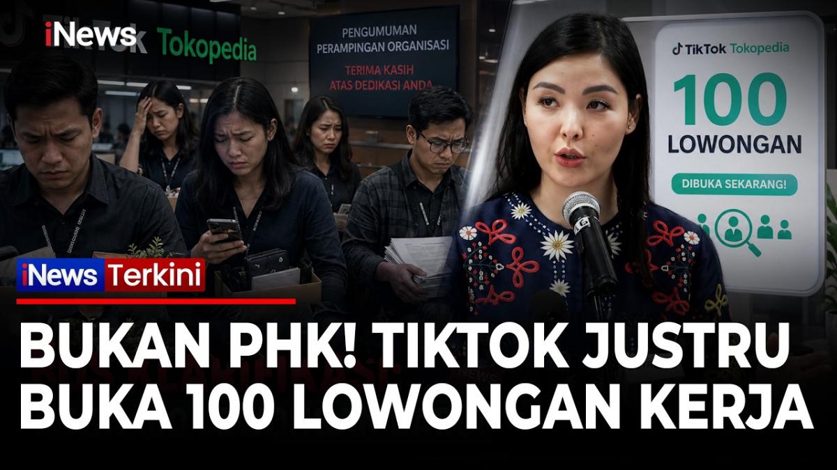 Diterpa Isu PHK, Tokopedia Justru Buka Lebih dari 100 Lowongan Kerja Diterpa Isu PHK, Tokopedia Justru Buka Lebih dari 100 Lowongan Kerja