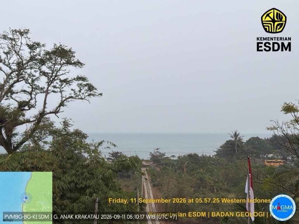 Gunung Anak Krakatau Masih Siaga, 19 Kali Gempa Terekam hingga Pagi Ini Gunung Anak Krakatau Masih Siaga, 19 Kali Gempa Terekam hingga Pagi Ini
