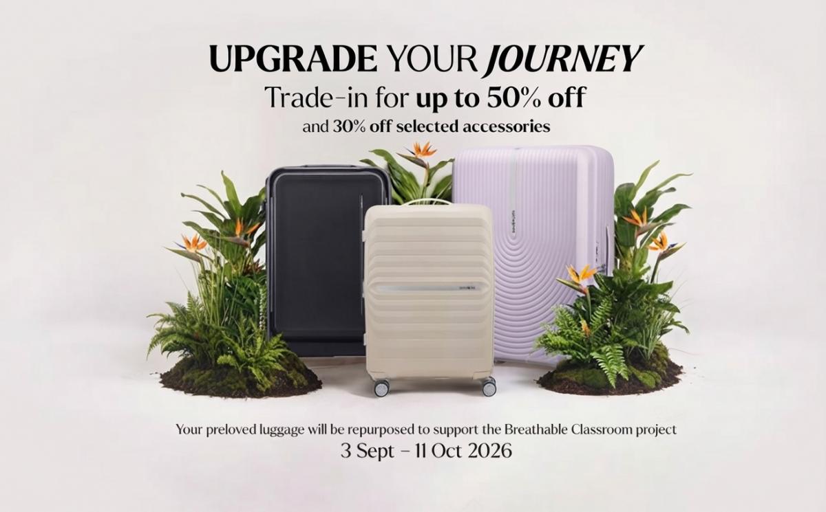 Jangan Dibuang! Ini Keuntungan Ikut Program Trade-In Koper Samsonite Jangan Dibuang! Ini Keuntungan Ikut Program Trade-In Koper Samsonite