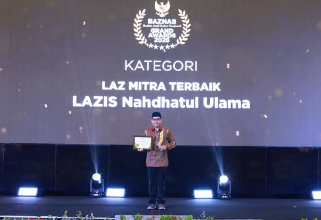 NU Care-LAZISNU Sabet Penghargaan LAZ Mitra Terbaik di Grand Baznas Awards 2026 NU Care-LAZISNU Sabet Penghargaan LAZ Mitra Terbaik di Grand Baznas Awards 2026